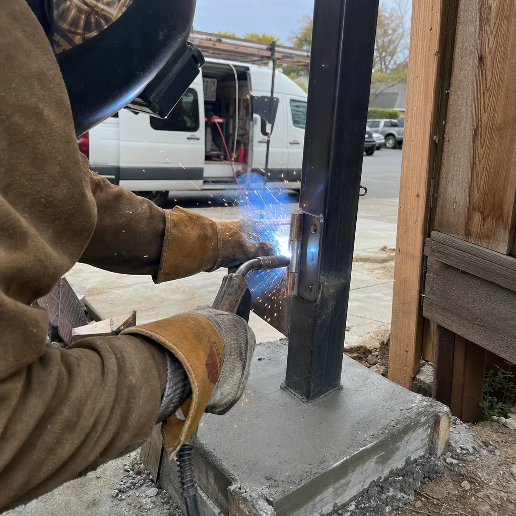 Pedestrian Gate Installation