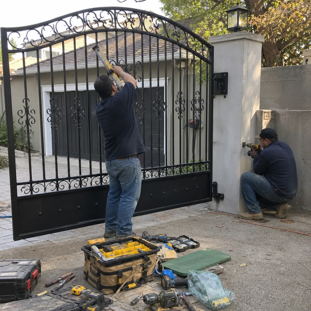 Sliding Gate Installation