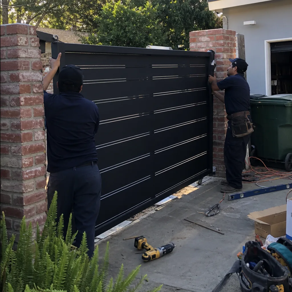 Driveway Gate Installation