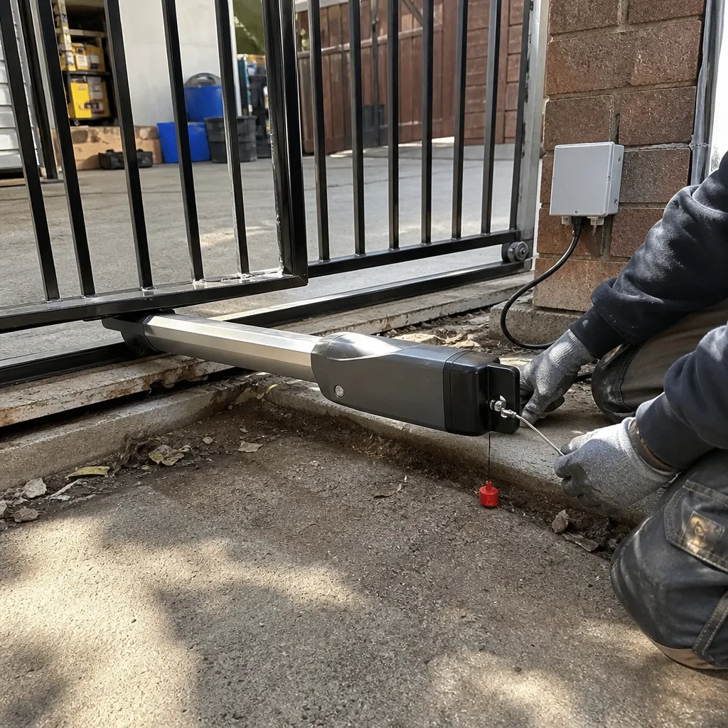 Double Gate Installation
